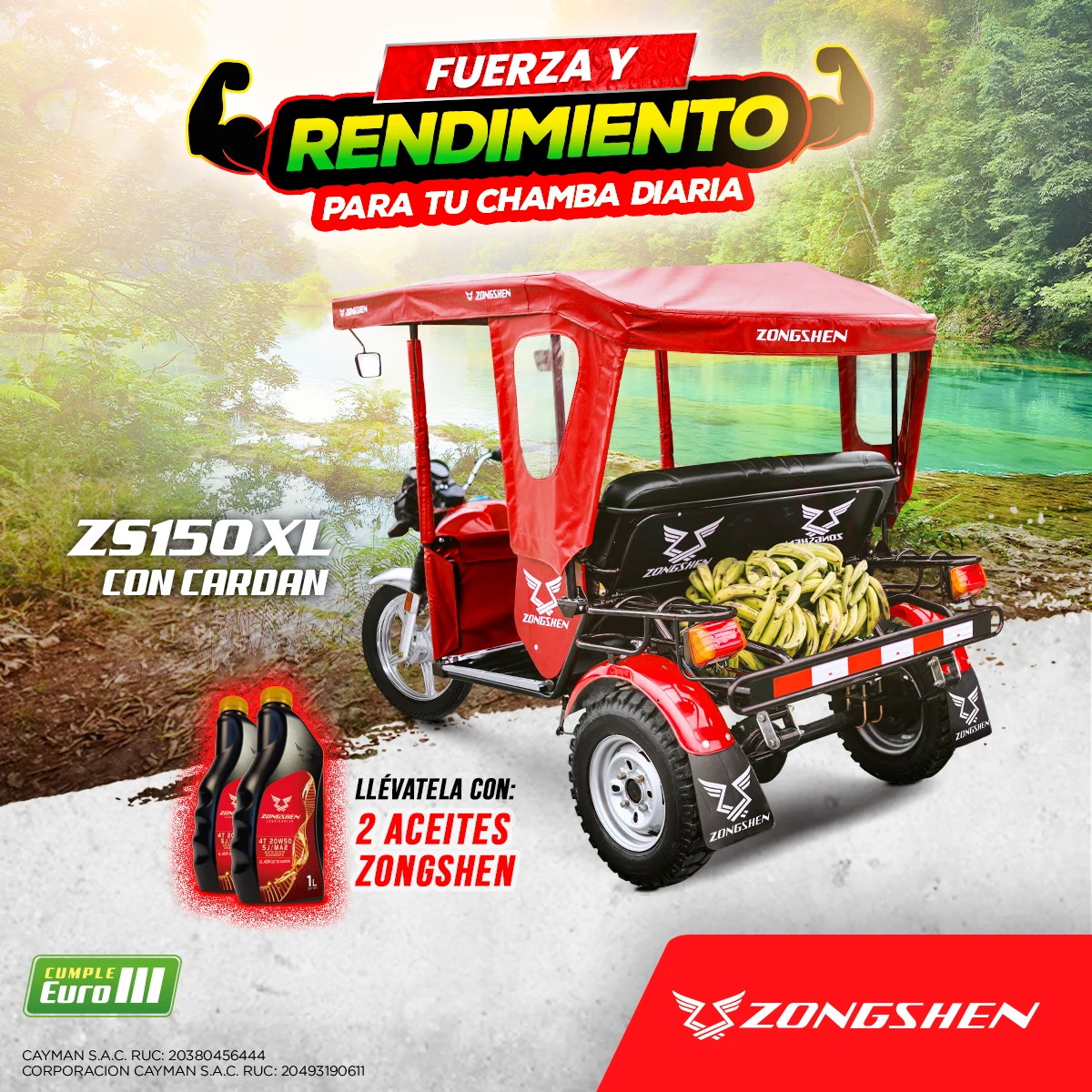 Promoción ZS150 XL